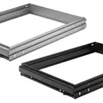 HETTICH 78045 keret szekrényekre fronttal 600 435, fekete Legnépszerűbb