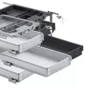 HETTICH 20712 konténer szett 392/730 mm alumínium Árcsökkenés