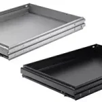 Alacsony ár HETTICH 9011952 szekrényfiók irodai szekrényekbe 1136x517 mm alumínium