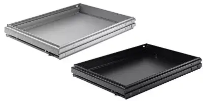 Alacsony ár HETTICH 9011952 szekrényfiók irodai szekrényekbe 1136x517 mm alumínium
