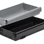 HETTICH 75514 fiók acél 292/530 mm fekete Kedvezményes ár