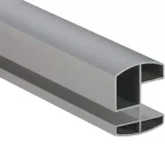 Bestseller WC kabin felső profil 13/18mm, 3,2m hossú, eloxált alumínium