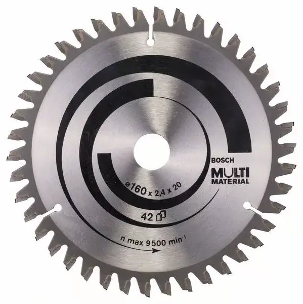 BOSCH 2608640503 Fűrészlap Multi Material 160 x 20/16 x 2,4 mm; 42 Azonnal elérhető