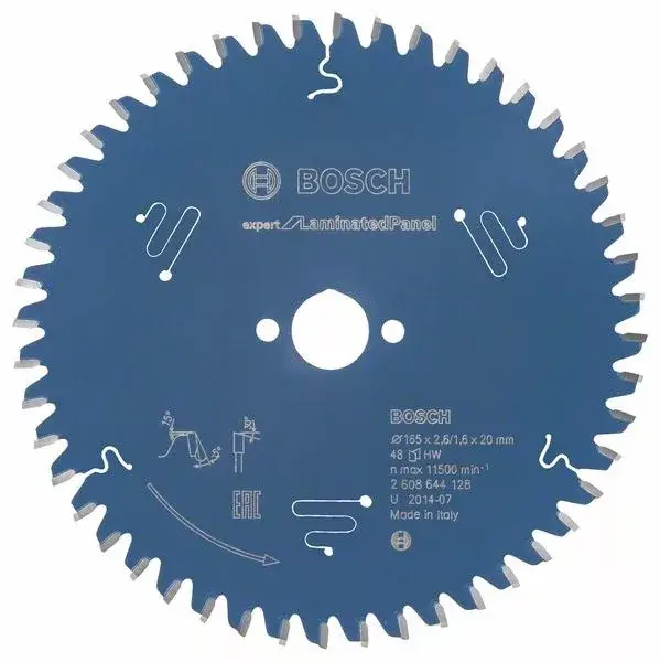 Korlátozott ajánlat BOSCH 2608644128 Pilový kotouč Expert for Laminated Panel 165 x 20 x 2,6 mm, 48