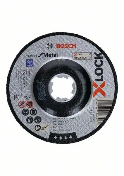 BOSCH 2608619257 X-LOCK profilovaný řezný kotouč Expert for Metal, 125 × 2,5 mm Ajánlat
