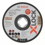 Népszerű BOSCH 2608619262 X-LOCK řezný kotouč plochý Standard for Inox, 125×1 mm