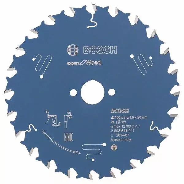 Árcsökkenés BOSCH 2608644011 Pilový kotouč Expert for Wood 150 x 20 x 2,6 mm, 24