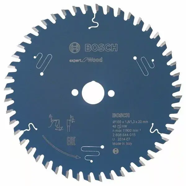 BOSCH 2608644015 Pilový kotouč Expert for Wood 160 x 20 x 1,8 mm, 48 Ne maradj le