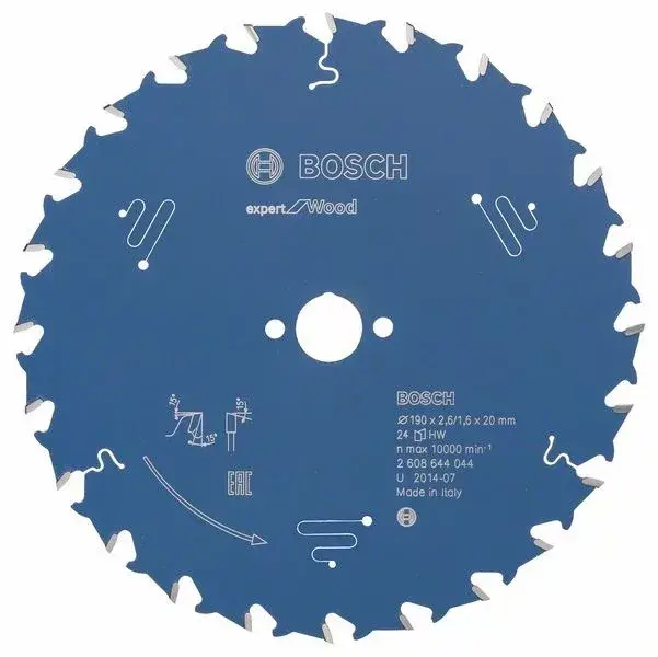 Alacsony ár BOSCH 2608644044 Pilový kotouč Expert for Wood 190 x 20 x 2,6 mm, 24
