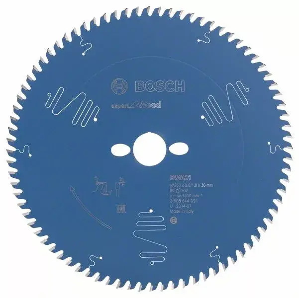 BOSCH 2608644091 Pilový kotouč Expert for Wood 260 x 30 x 2,8 mm, 80 Vedd meg most