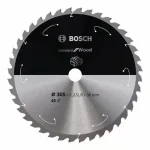 Különleges ajánlat BOSCH 2608837741 Pilový kotouč Standard for Wood pro AKU pily 305×2,2×30mm, 40