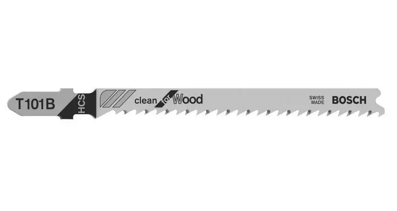 Csak ma BOSCH 2608633622 Pilový plátek do přímočaré pily 25ks T 101 B Clean for Wood