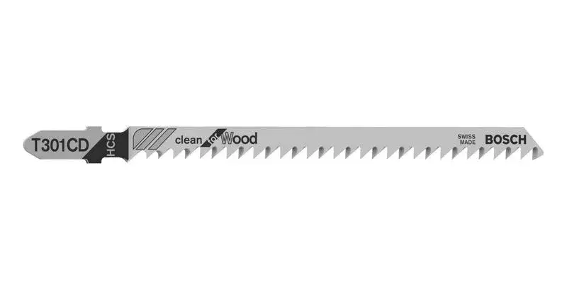 BOSCH 2608637590 Pilový plátek do přímočaré pily 5ks T 301 CD Clean for Wood Utolsó esély