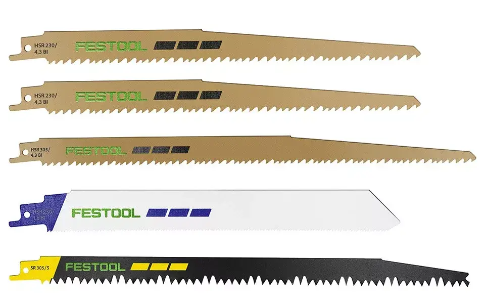 FESTOOL 577496 Orrfűrészlap-készlet RS-Sort/5 Kiárusítás