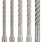 Utolsó esély BOSCH 2608833911 5dílná sada vrtáků do kladiv SDS plus-5X, 6/6/8/8/10 mm