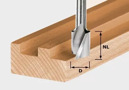 Korlátozott ajánlat FESTOOL 490944 HW spirálélű horonymaró HS Spi S8 D6/16