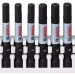 BOSCH 2608522332 Sada bitů Impact Control Power Bit, 8 kusů, 4×H5; 4×H6 Árcsökkenés