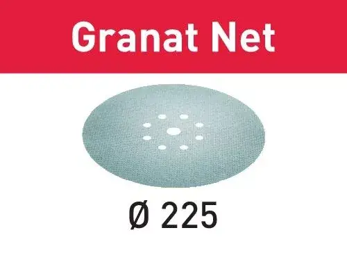 FESTOOL 203316 Hálós csiszolóanyagok STF D225 P180 GR NET/25 Granat Net Vásárlói kedvenc