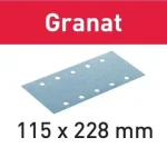 Kihagyhatatlan ajánlat FESTOOL 498954 Csiszolócsíkok STF 115X228 P400 GR/100 Granat