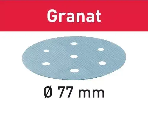 Gyors szállítás FESTOOL 497406 Csiszolópapír STF D77/6 P120 GR/50 Granat