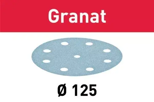 Újdonság FESTOOL 497169 Csiszolópapír STF D125/8 P120 GR/100 Granat