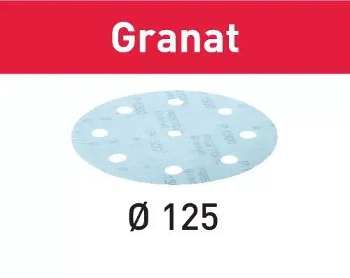 FESTOOL 497179 Csiszolópapír STF D125/8 P800 GR/50 Granat Árcsökkenés
