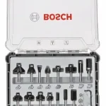 BOSCH 2607017472 15dílná sada fréz se stopkou pr. 8 mm Gyors szállítás