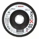 BOSCH 2608619197 Lamelový kotouč Best for Metal X571, lomený, pr. 115 mm, P40 Árcsökkenés