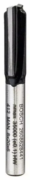 BOSCH 2608628441 Drážkovací fréza, 6 mm, D1 8 mm, L 19,6 mm, G 51 mm Szuper ajánlat