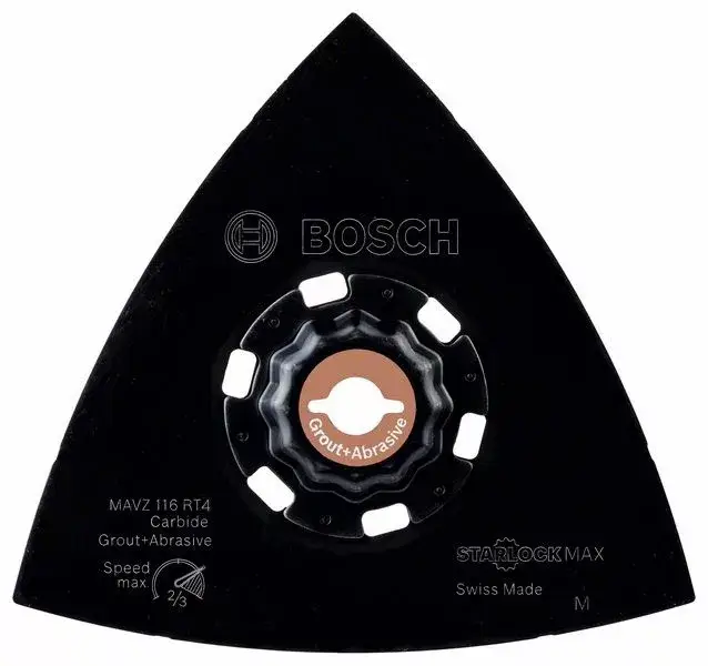 Árengedmény BOSCH 2608900053 Karbidová brusná deska MAVZ 116 RT4 116mm