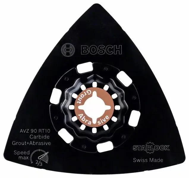BOSCH 2608664225 Karbidová brusná deska, 10 ks AVZ90RT10 90mm Expressz szállítás
