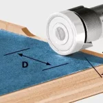 Szezonális akció FESTOOL 490085 Szintbemaró HW D22/8-OFK