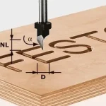 FESTOOL 491002 Írómaró HS S8 D11/60° Outlet