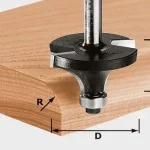 Csak ma FESTOOL 491013 lekerekítő maró HW S8 D25,5/R6,35 KL