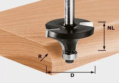 Csak ma FESTOOL 491013 lekerekítő maró HW S8 D25,5/R6,35 KL