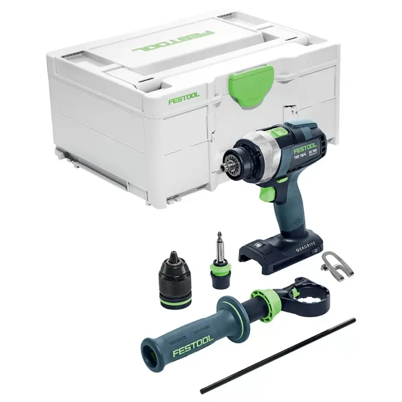 Vedd meg most FESTOOL 575601 Akkus fúró-csavarbehajtó TDC 18/4 I-Basic QUADRIVE