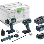 FESTOOL 576995 Fúró és csavarbehajtó készlet TID 18 5,2/4,0-Set TPC 18/4 Akció