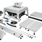 Biztonságos fizetés FESTOOL 575828 Asztali körfűrész TKS 80 EBS-Set