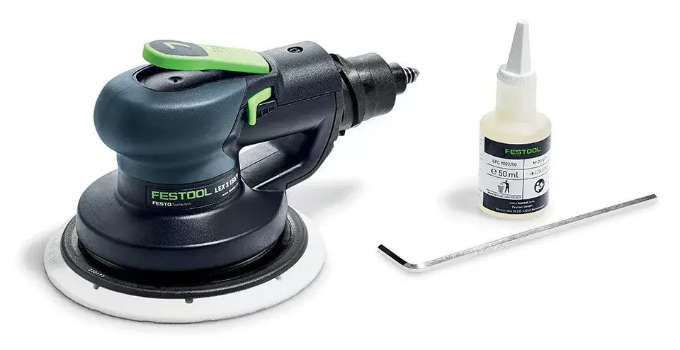 Gyors kiszállítás FESTOOL 575077 Sűrített levegővel működő excenteres csiszoló LEX 3 150/7