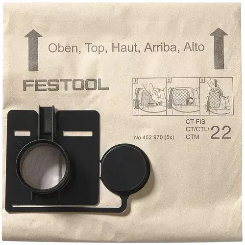 Árengedmény FESTOOL 452972 Szűrőzsák FIS-CT 44/5