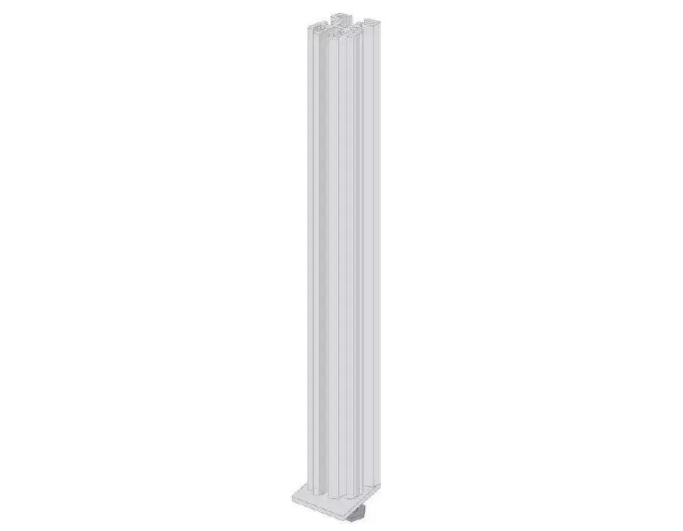 VERTIKO fali profil 2650 mm alumínium Végkiárusítás