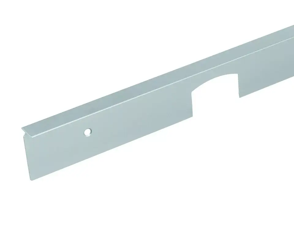 Összekötő sarok/hosszabbító profil munkalaphoz 38 "0" sugár nemesacél J/B Árcsökkenés