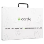 CORDIA minta Profil és alimínium 2024 - bőrönd színezéssel Újdonság