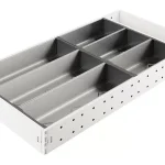 StrongMax evőeszköztartó teljes készlet SZ-276 mm, 550 mm mélység fehér+tálak 3+ Prémium