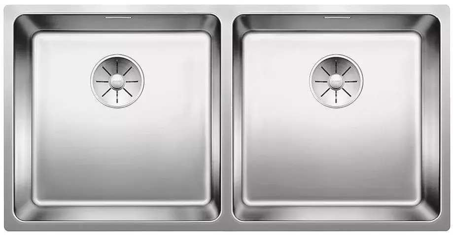 BLANCO 522987 Mosogató Andano 400/400-U selyem fényű nemesa.InFino rúd nélkül Bestseller