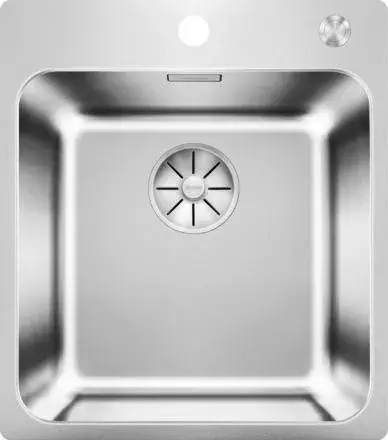 Ajánlat BLANCO 526119 Mosogató SOLIS 400 IF/A InFino PushControl rendszerrel, szálcsiszo