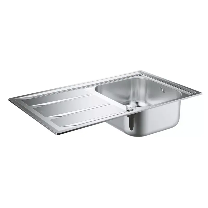 Akciós ár GROHE 31566SD0 mosogató K400 45-S 860x 500mm rozsdamentes acél csiszolt