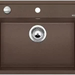 Alacsony ár BLANCO 515066 Mosogató Dalago 6 kávé excenterrel Silgranit PuraDur