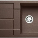 BLANCO 515042 Mosogató Metra 5 S kávé excenter nélkül Silgranit PuraDur Árengedmény