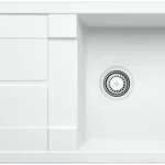 BLANCO 515136 Mosogató Metra XL 6 S fehér excenter nélkül Silgranit PuraDur Azonnal elérhető